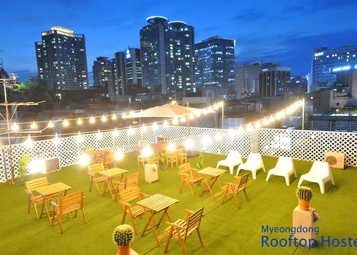 Oyo Rooftop Hostel Seoul